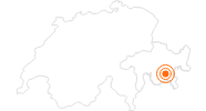 Ausflugsziel Segantini Museum in St. Moritz in Engadin St. Moritz: Position auf der Karte