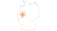Ausflugsziel Möhnesee Staumauer im Sauerland: Position auf der Karte