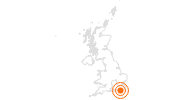 Webcam Stadtzentrum von Eastbourne in Surrey, East und West Sussex: Position auf der Karte