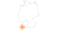 Ausflugsziel Vogelpark Steinen im Schwarzwald: Position auf der Karte