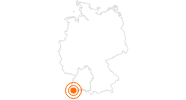 Ausflugsziel Erdmannshöhle Hasel im Schwarzwald: Position auf der Karte