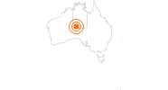 Tourist Attraction Uluru - Ayers Rock in Uluru: Position on map