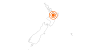 Ausflugsziel Tamaki Maori Village in Rotorua: Position auf der Karte