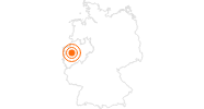 Ausflugsziel Internationaler Weihnachtsmarkt Essen im Ruhrgebiet: Position auf der Karte