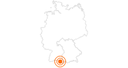 Webcam Lindau am Bodensee: Seeufer und Hafen im Allgäu: Position auf der Karte