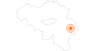 Ausflugsziel Abtei von Stavelot in Lüttich: Position auf der Karte