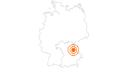 Ausflugsziel Oberpfälzer Freilandmuseum Neusath-Perschen im Oberpfälzer Wald: Position auf der Karte