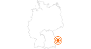 Ausflugsziel Emerenz-Meier-Haus in Waldkirchen Bayerischer Wald: Position auf der Karte