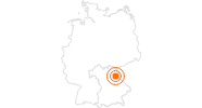 Tourist Attraction Volcanic Experience Parkstein in the Uper Palatine Forest: Position on map