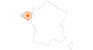 Tourist Attraction Abbaye de Bon Repos Saint-Gelven in Côtes-d'Armor: Position on map