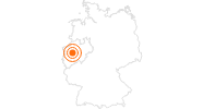 Ausflugsziel Zeche Zollverein im Ruhrgebiet: Position auf der Karte