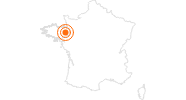 Ausflugsziel Les Champs Libres in Rennes in Rennes: Position auf der Karte