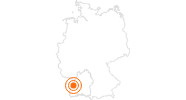 Tourist Attraction Museum of contemporary art Sammlung Hurrle Durbach in the Black Forest: Position on map