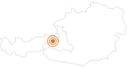 Ausflugsziel Schaubergwerk Leogang in Saalfelden-Leogang: Position auf der Karte