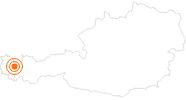 Ausflugsziel Alpmuseum uf'm Tannberg am Arlberg: Position auf der Karte