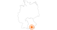 Webcam Irschenberg: Blick nach Süden in der Alpenregion Tegernsee Schliersee: Position auf der Karte