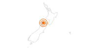Ausflugsziel Abel-Tasman-Nationalpark in Kaiteriteri, Marahau und Abel Tasman: Position auf der Karte