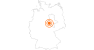 Ausflugsziel Josephskreuz bei Stolberg in Harz (Sachsen-Anhalt): Position auf der Karte