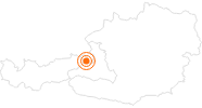 Ausflugsziel Seisenbergklamm in Weißbach bei Lofer im Saalachtal: Position auf der Karte