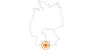 Webcam Mittaggipfel - Blick nach Süden im Allgäu: Position auf der Karte