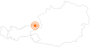 Webcam Kössen: Unterberghorn im Kaiserwinkl: Position auf der Karte