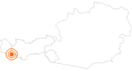 Ausflugsziel Alpinarium Galtür in Paznaun - Ischgl: Position auf der Karte