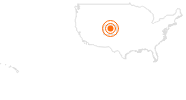 Ausflugsziel Red Rocks Park und Amphitheater in Denver: Position auf der Karte
