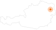 Ausflugsziel Wiener Prater in Wien: Position auf der Karte