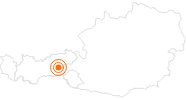 Ausflugsziel Arena Coaster Zell am Ziller im Zillertal: Position auf der Karte