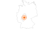 Ausflugsziel Baumkronenpfad Hoherodskopf am Vogelsberg: Position auf der Karte