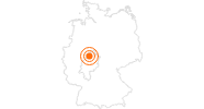 Ausflugsziel Wildtierpark Edersee in Nordhessen: Position auf der Karte