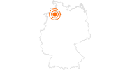 Ausflugsziel Klimahaus Bremerhaven in Bremerhaven: Position auf der Karte