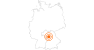 Ausflugsziel Cadolzburg bei Fürth in Nürnberg und Umgebung: Position auf der Karte