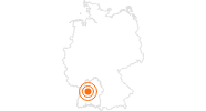 Ausflugsziel Weihnachtsmarkt Calw im Schwarzwald: Position auf der Karte