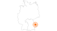 Ausflugsziel Zwieseler Christkindlmarkt Bayerischer Wald: Position auf der Karte