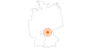 Ausflugsziel Schloss Seehof im Steigerwald: Position auf der Karte