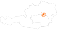 Webcam Hauptplatz in Mariezell mit Basilika in der Hochsteiermark: Position auf der Karte