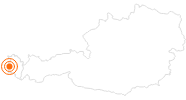 Ausflugsziel Wildpark Feldkirch am Bodensee-Vorarlberg: Position auf der Karte