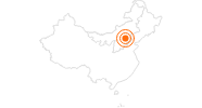 Ausflugsziel Chinesische Mauer in Peking: Position auf der Karte