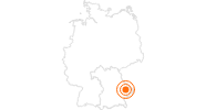 Ausflugsziel Gut Aiderbichl Deggendorf Bayerischer Wald: Position auf der Karte