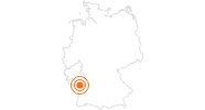 Ausflugsziel Burg Berwartstein in der Pfalz: Position auf der Karte