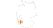Ausflugsziel Biosphärenhaus Pfälzerwald/Nordvogesen mit Baumwipfelpfad in der Pfalz: Position auf der Karte