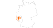 Ausflugsziel Geysir Wallender Born in der Eifel: Position auf der Karte