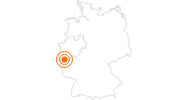 Ausflugsziel Burg Satzvey in der Eifel & Aachen: Position auf der Karte