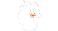 Ausflugsziel Merseburger Schloss in Saale-Unstrut: Position auf der Karte