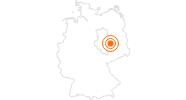 Ausflugsziel Weihnachtsmarkt Wittenberg in Anhalt-Dessau-Wittenberg: Position auf der Karte