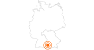 Ausflugsziel Kneipp-Museum Bad Wörishofen im Allgäu: Position auf der Karte