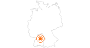 Ausflugsziel Barock-Weihnachtsmarkt in Ludwigsburg in der Region Stuttgart: Position auf der Karte