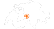 Ausflugsziel Reichenbachfall bei Meiringen im Haslital: Position auf der Karte