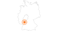 Ausflugsziel UNESCO Welterbe Kloster Lorsch an der Bergstraße: Position auf der Karte
